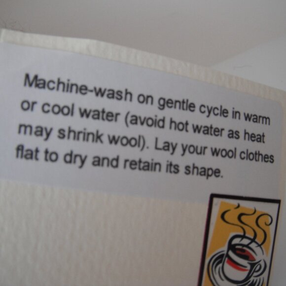 Handmade Fingerless Gloves Mittens Wrist Warmers Wool Blend Size M-L Gray/Brown - Picture 4 of 4